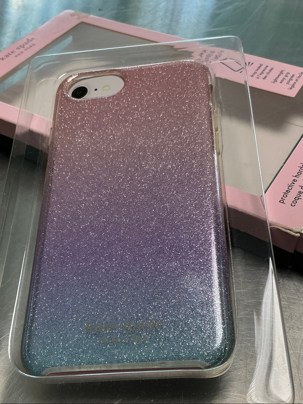 Kate Spade protective case for iPhone 8SE (2020) hombre sparkle